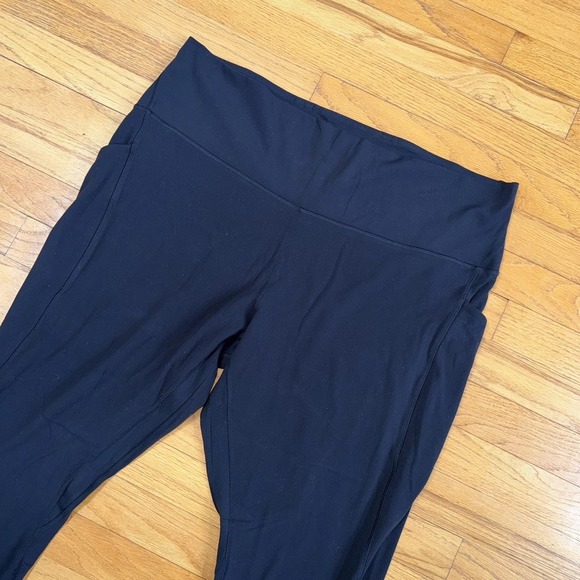 Lululemon Align High Rise Crop with Pockets 23" Black Plus Size 20 Nulu Yoga - Picture 9 of 12